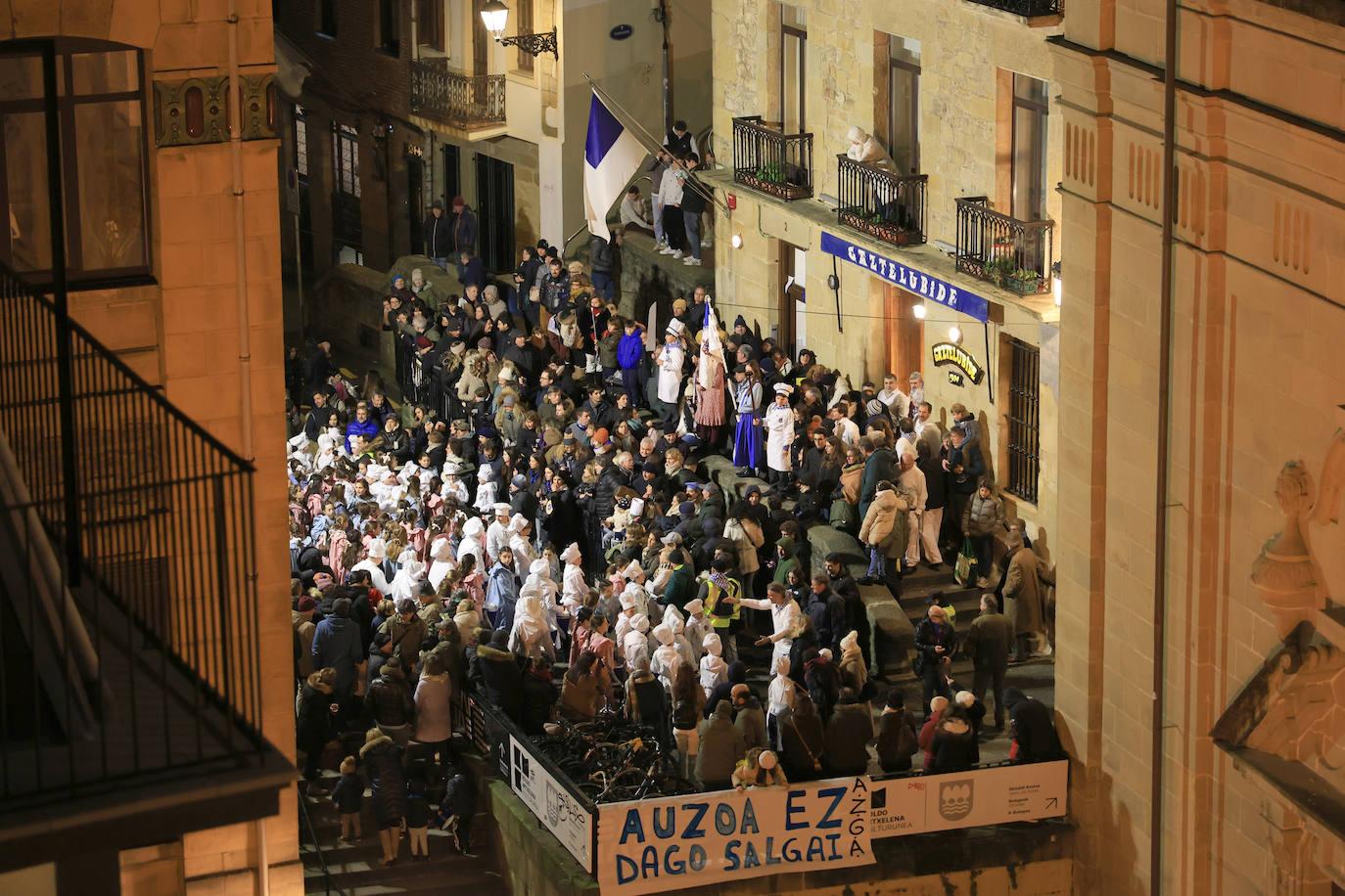 Los peques de Gaztelubide se unen a la fiesta