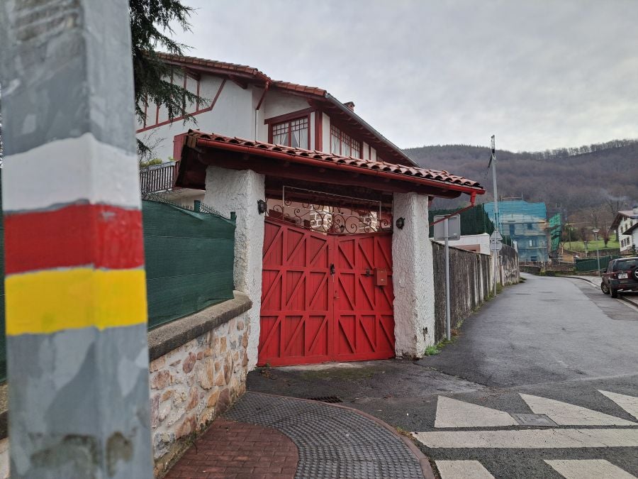 Ipuliño, hayas, pinos, robles y demás árboles en la muga de Gipuzkoa y Navarra