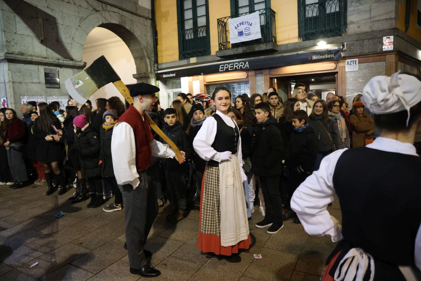 Azpeitia ya vibra por San Sebastián