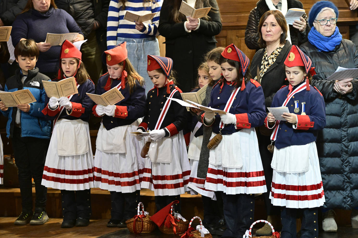 Multitudinaria misa de San Sebastián
