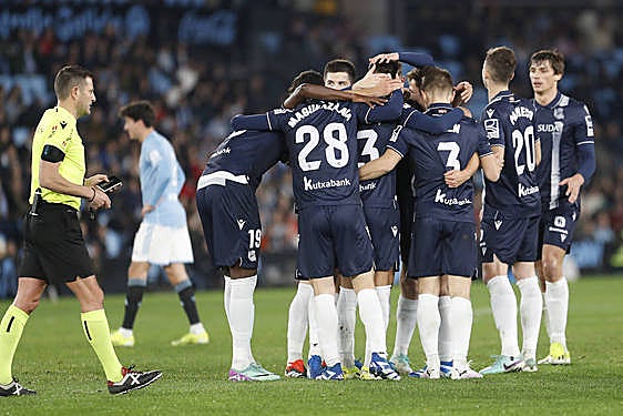 Las mejores imágenes del Celta-Real Sociedad