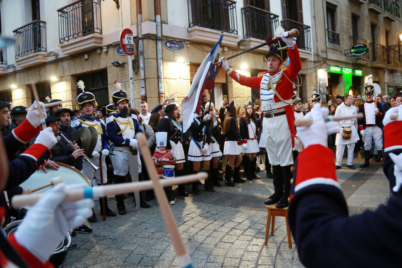 Esperanza alegra las calles de la Parte Vieja