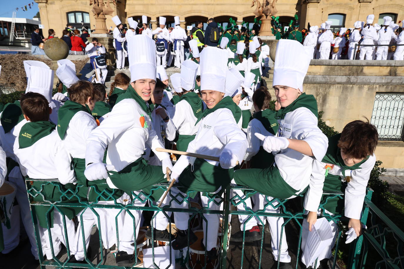 Las mejores imágenes de la Tamborrada infantil