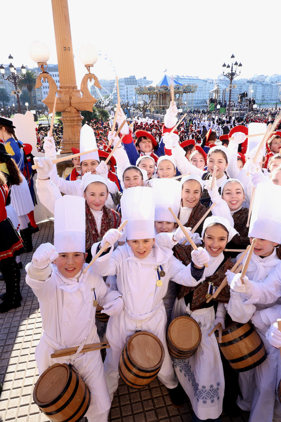 Las mejores imágenes de la Tamborrada infantil