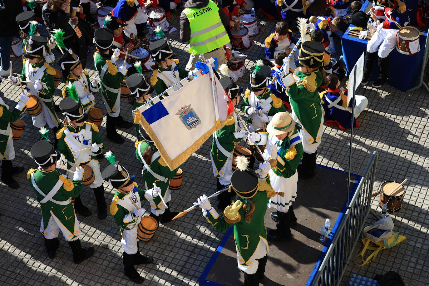 Las mejores imágenes de la Tamborrada infantil