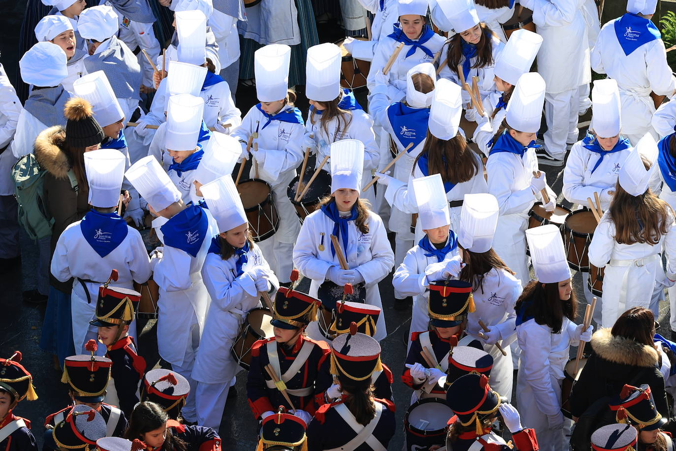 Las mejores imágenes de la Tamborrada infantil