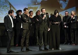 Presentación de la serie 'Cristóbal Balenciaga' en el Victoria Eugenia