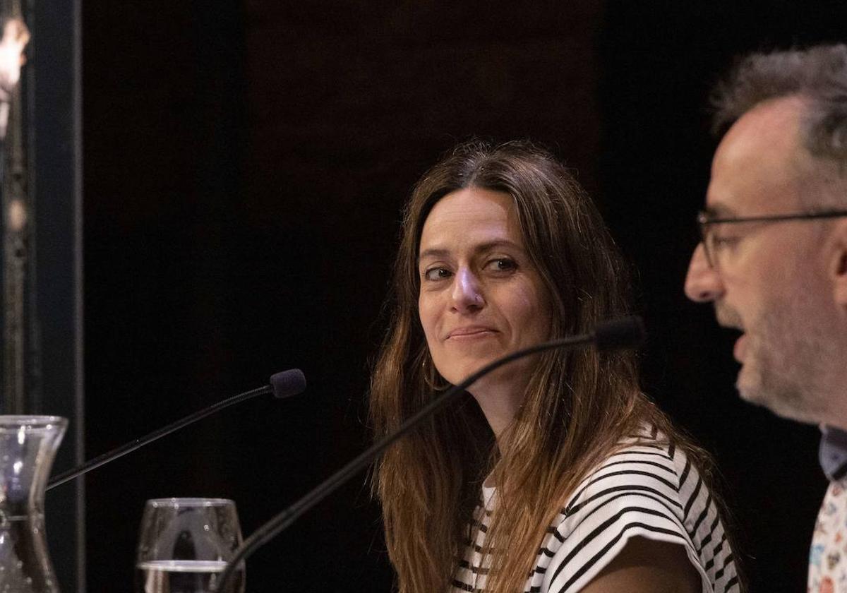 La actriz vasca Itziar Ituño, durante una presentación en Donostia.