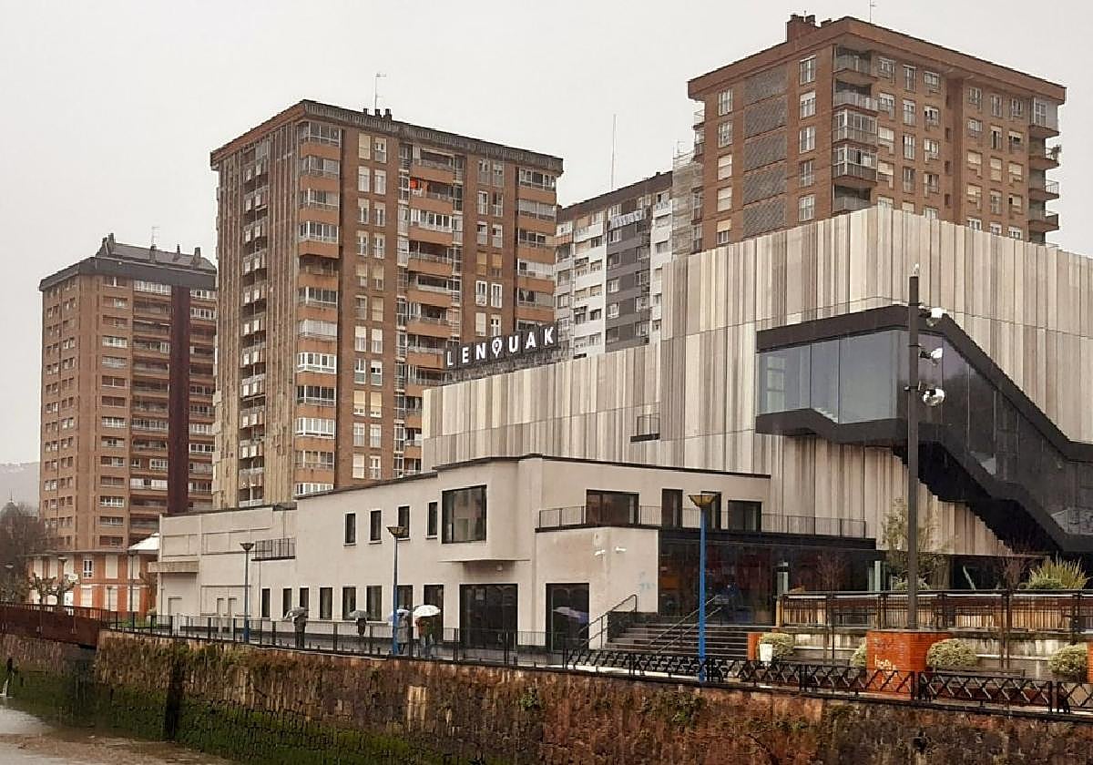 Exterior de Lekuona Fabrika, «donde solo se ha presentado una programación de enero a marzo».