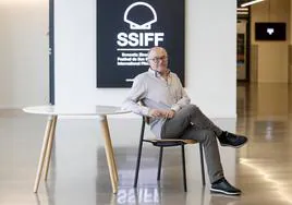 El director del Festival de Cine de San Sebastián, José Luis Rebordinos, en una entrevista reciente.