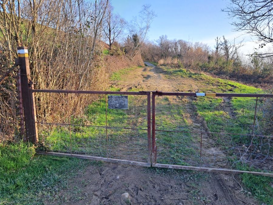 Ezkeltzu, el precioso balcón de Zizurkil