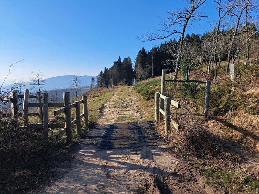 Ezkeltzu, el precioso balcón de Zizurkil