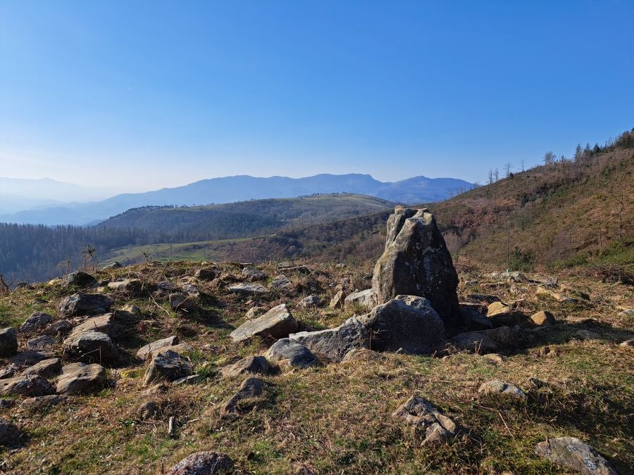 Ezkeltzu, el precioso balcón de Zizurkil