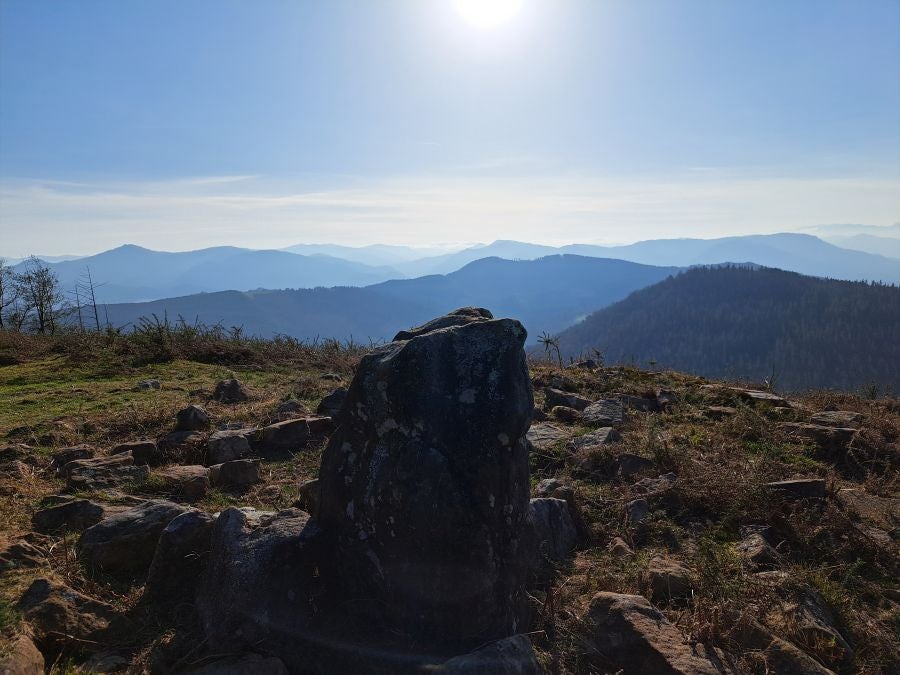 Ezkeltzu, el precioso balcón de Zizurkil
