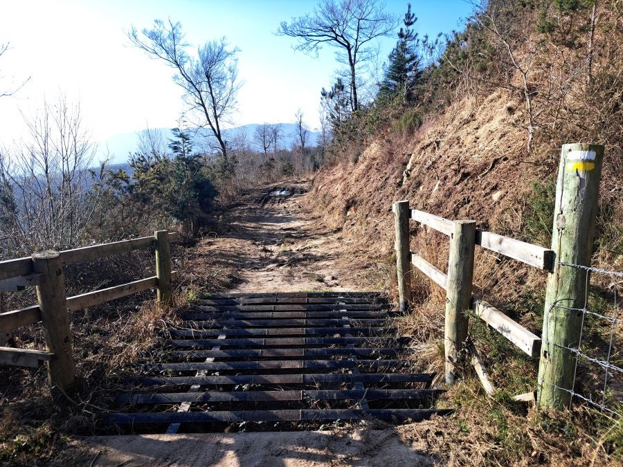 Ezkeltzu, el precioso balcón de Zizurkil