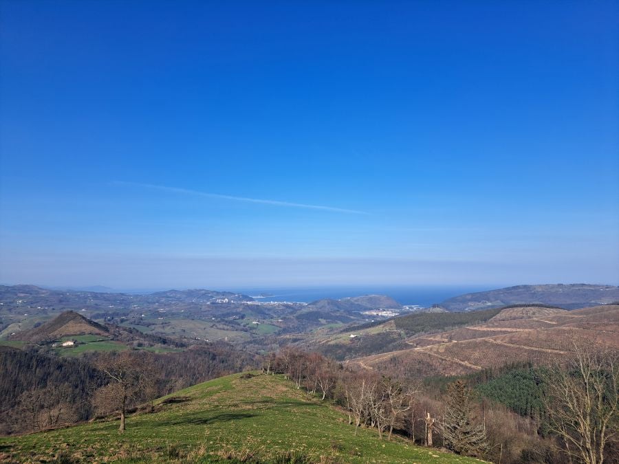 Ezkeltzu, el precioso balcón de Zizurkil