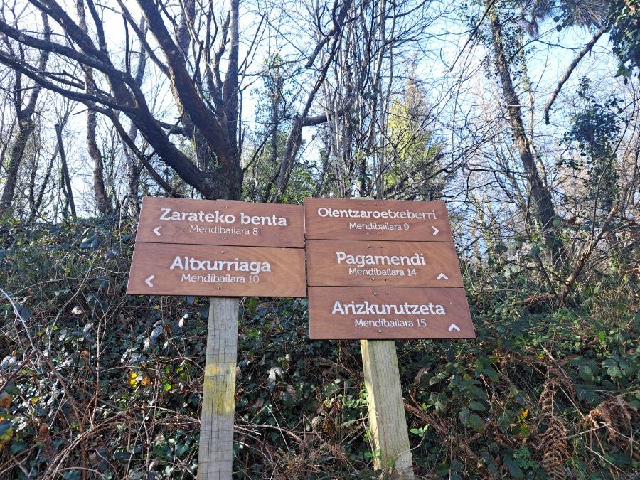 Ezkeltzu, el precioso balcón de Zizurkil