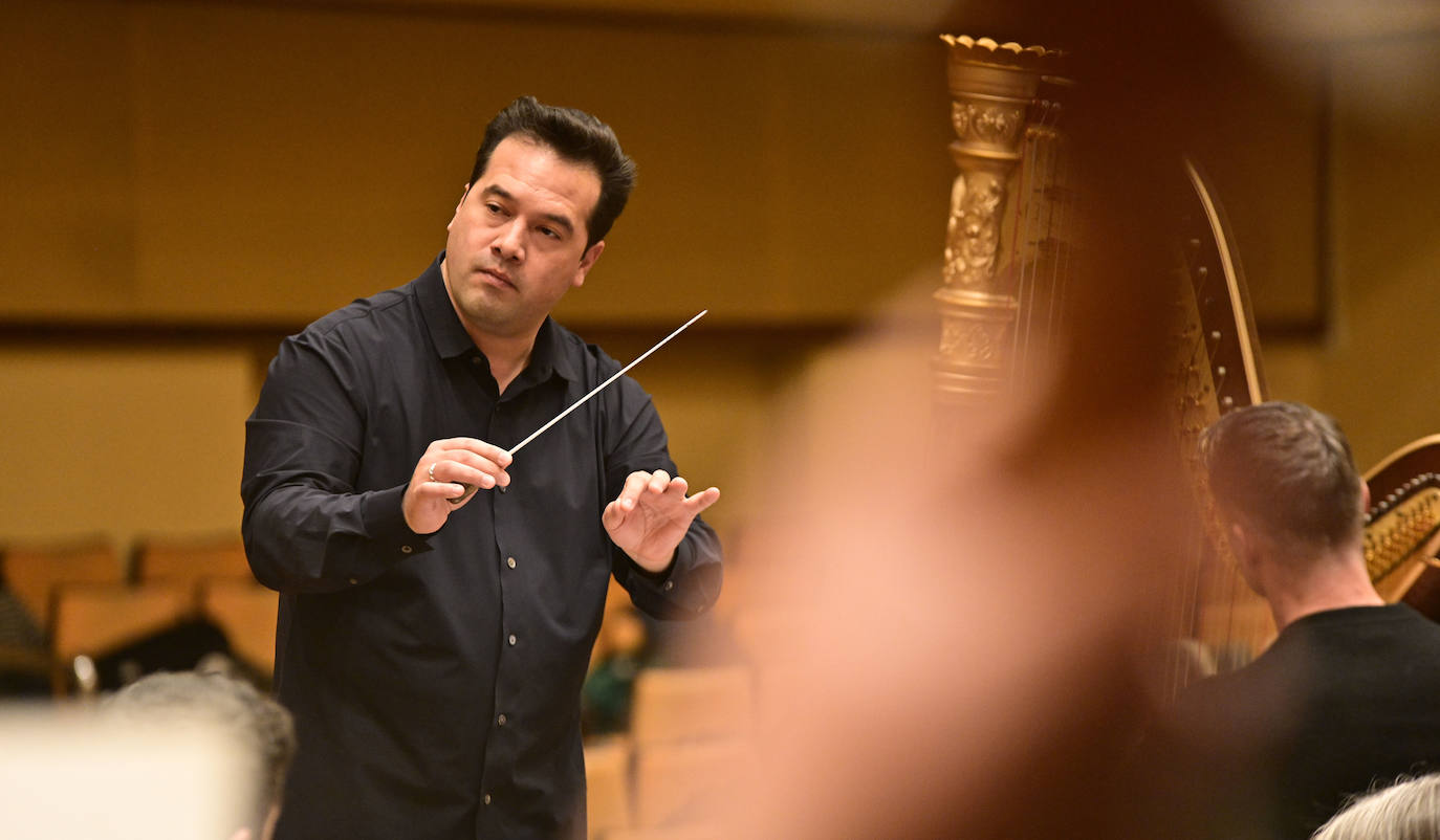 Así ha sido el ensayo de la orquesta en Miramon