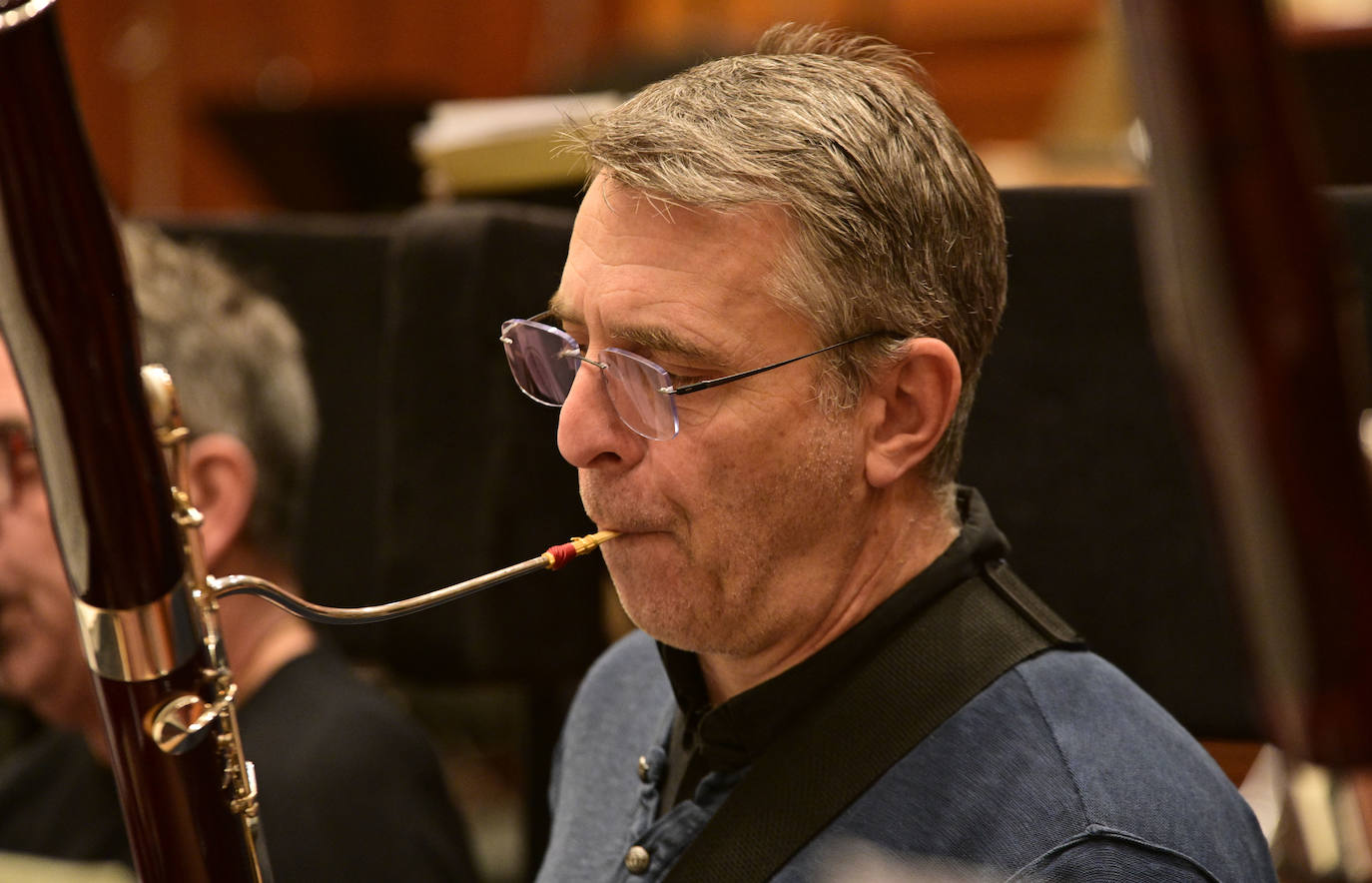 Así ha sido el ensayo de la orquesta en Miramon