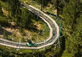 Tobotronc, una de las atracciones turísticas de Andorra, tiene una longitud de 5,3 kilómetros..