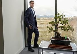 Imanol Pradales, en las instalaciones de este periódico durante su visita a El Diario Vasco el pasado viernes.