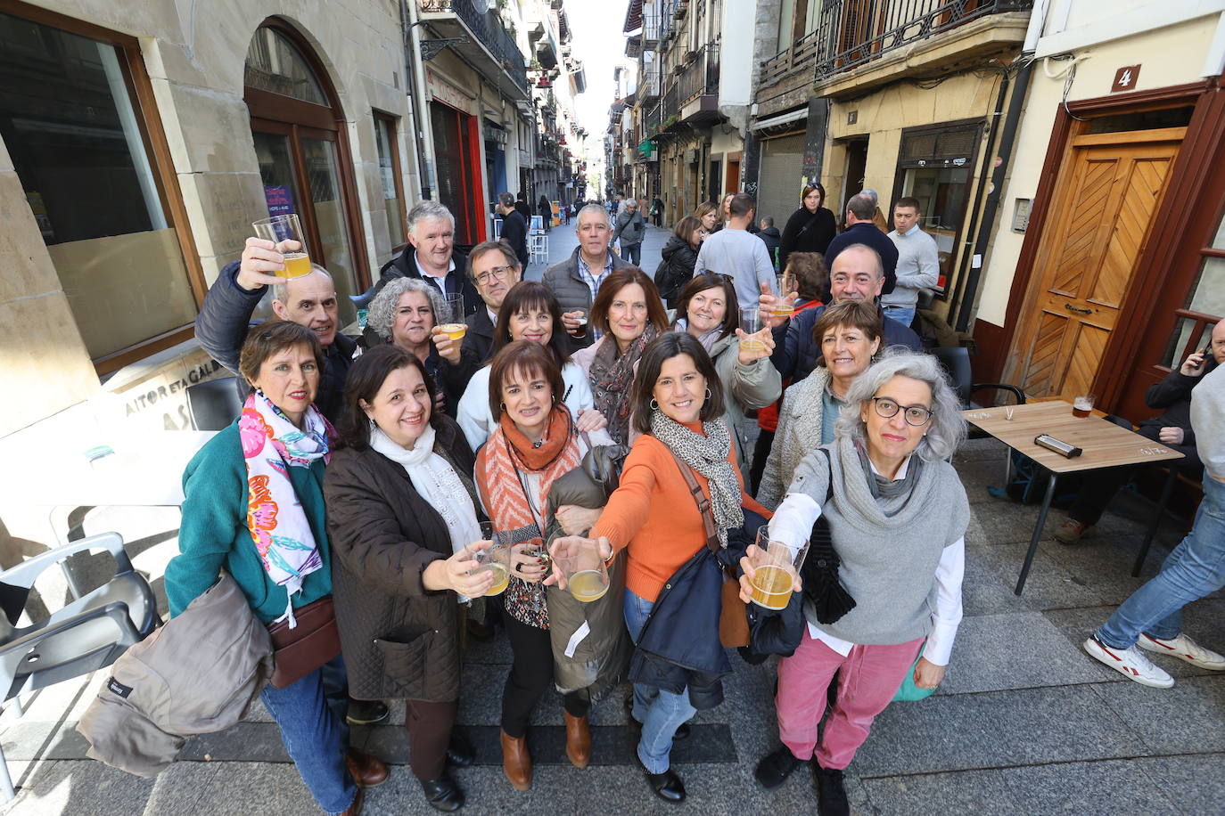 El ambiente del txotx inunda Hernani y Astigarraga