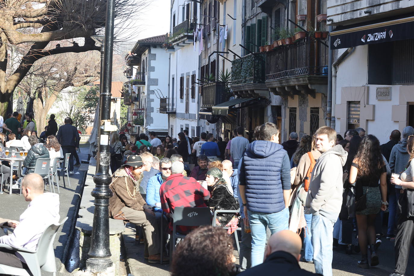 El ambiente del txotx inunda Hernani y Astigarraga