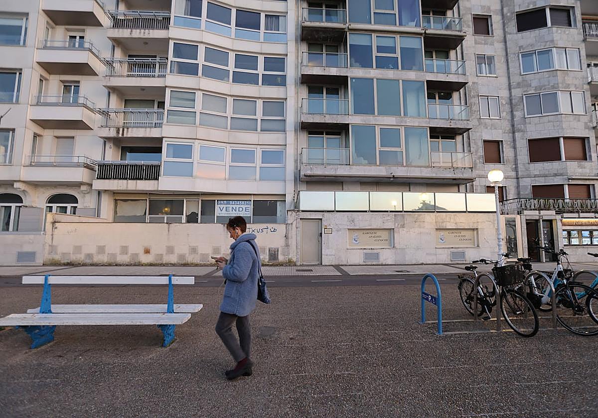 El piso turístico afectado por la decisión del Supremo en Donostia.