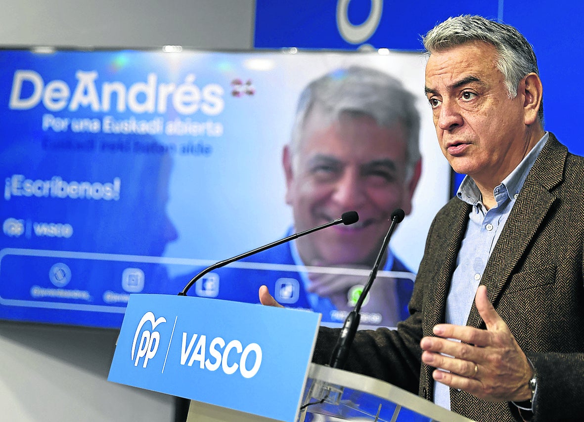 De Andrés presentó ayer su campaña de proximidad.