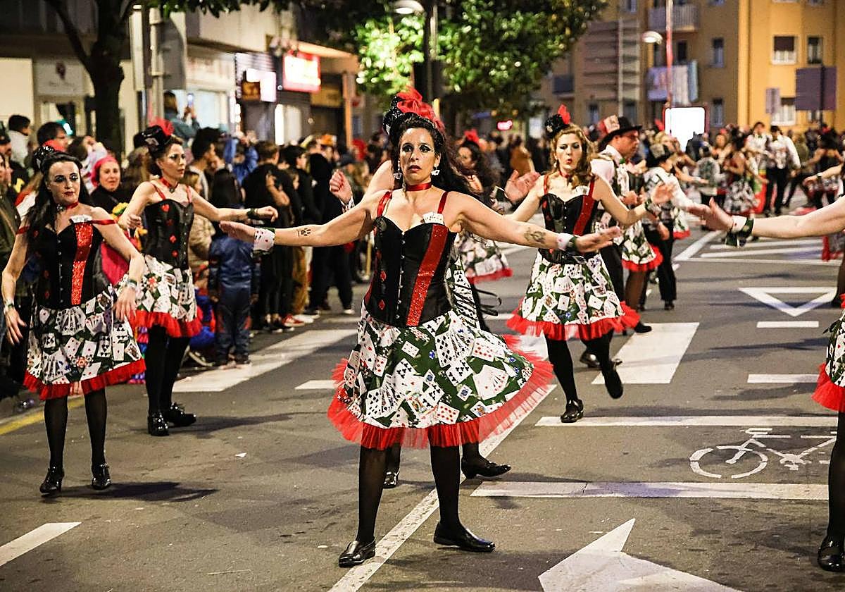 Desfile del carnaval de Irun del pasado año