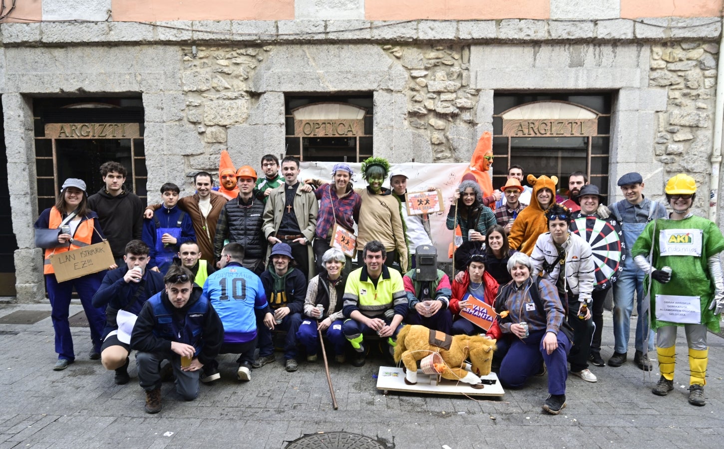 Los disfraces más originales están en Tolosa