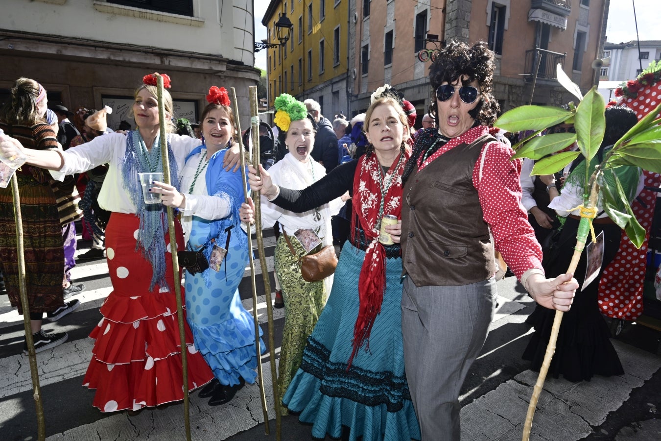 Los disfraces más originales están en Tolosa