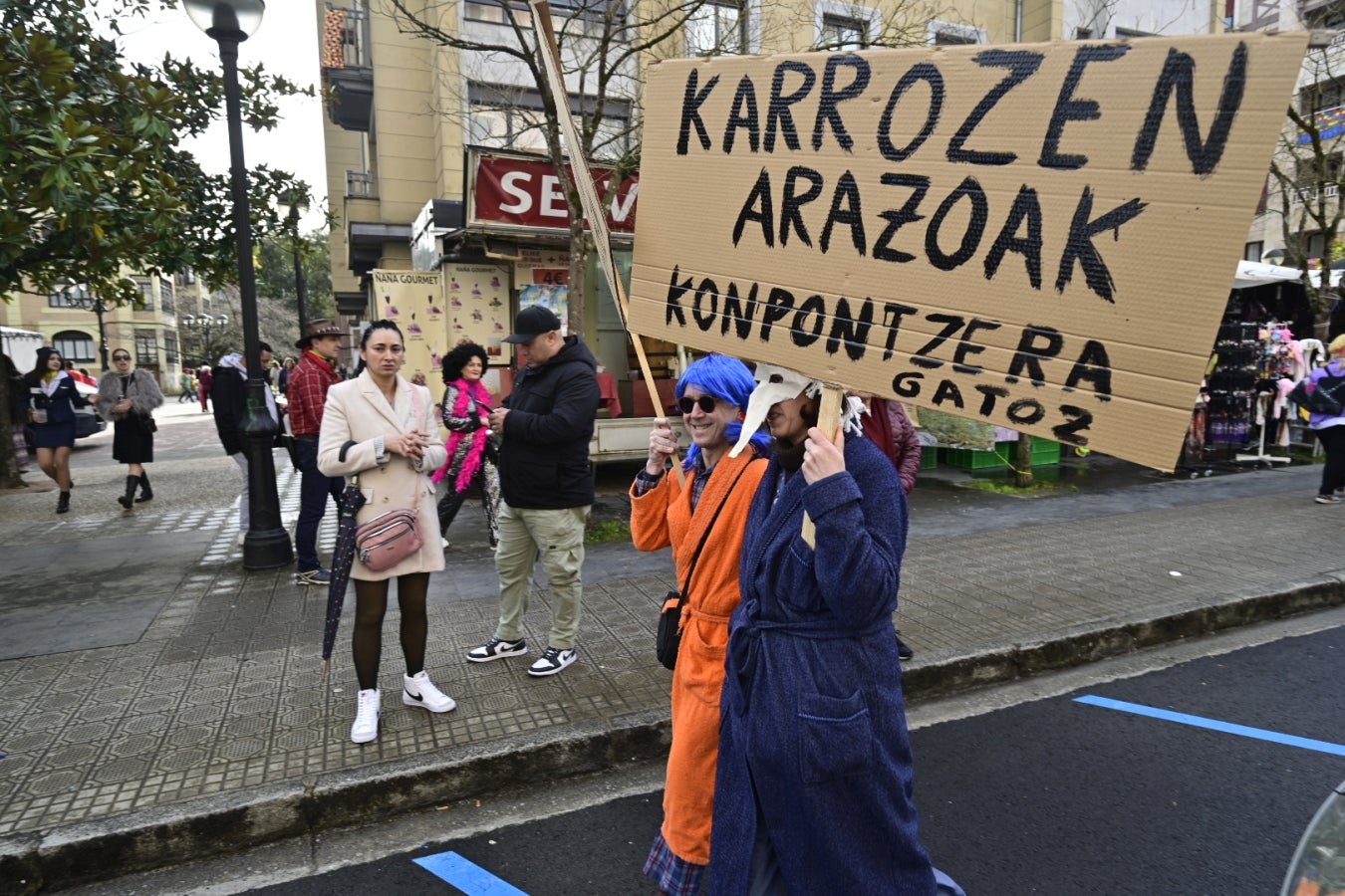 Los disfraces más originales están en Tolosa