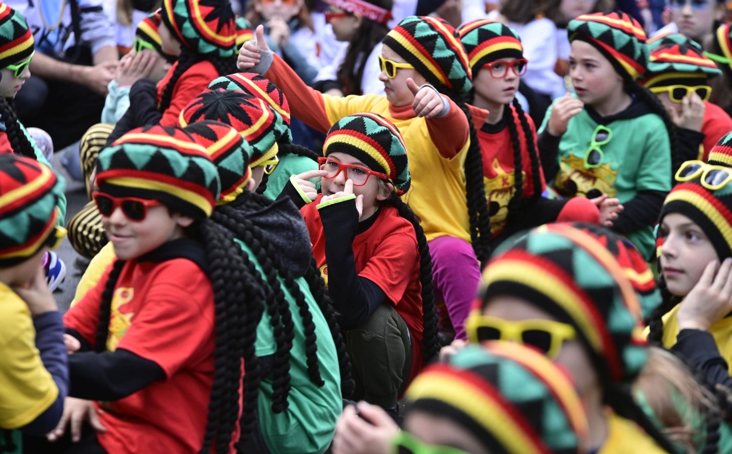 La imaginación gana a la lluvia y al viento en Tolosa