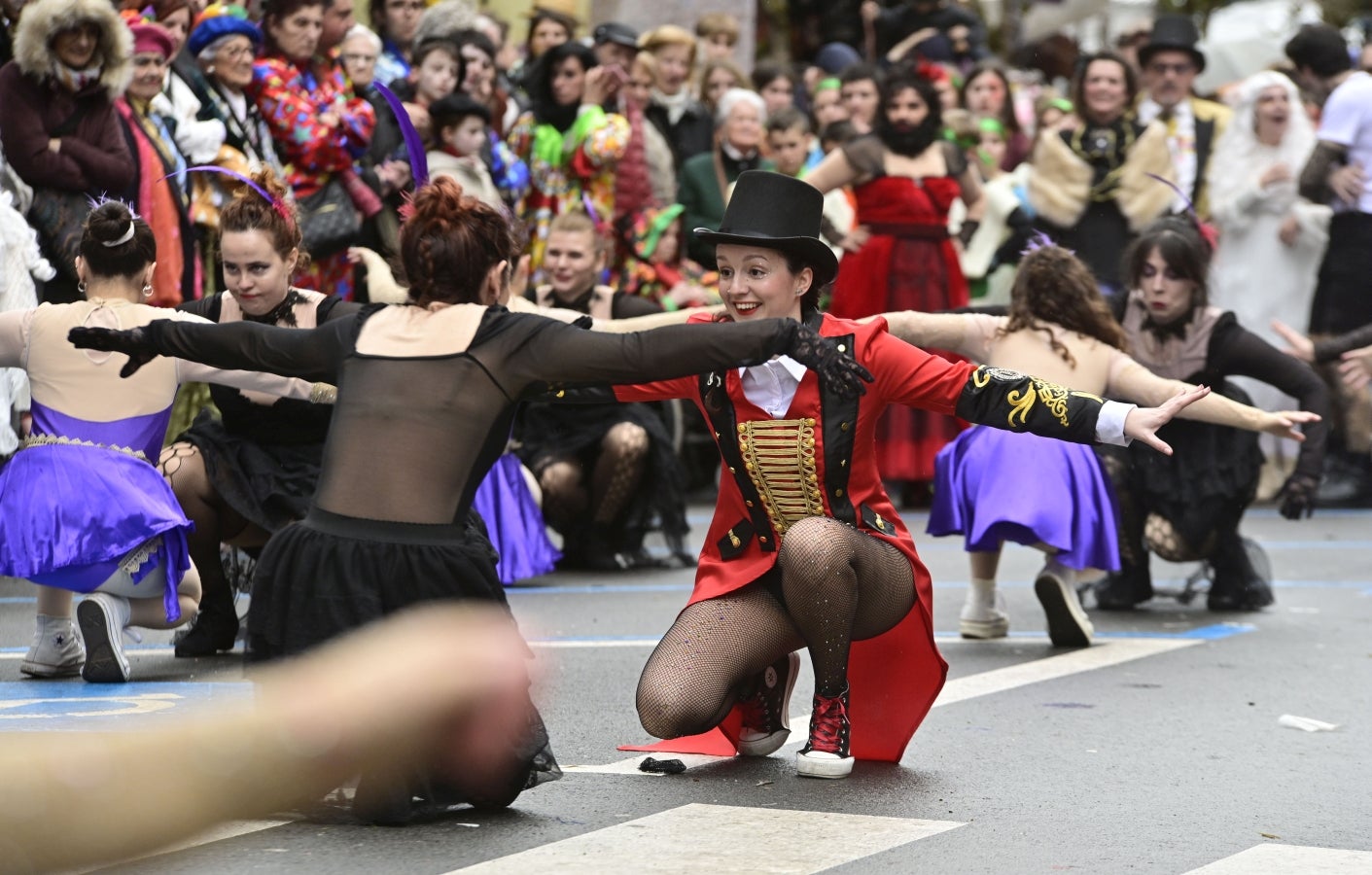 La imaginación gana a la lluvia y al viento en Tolosa