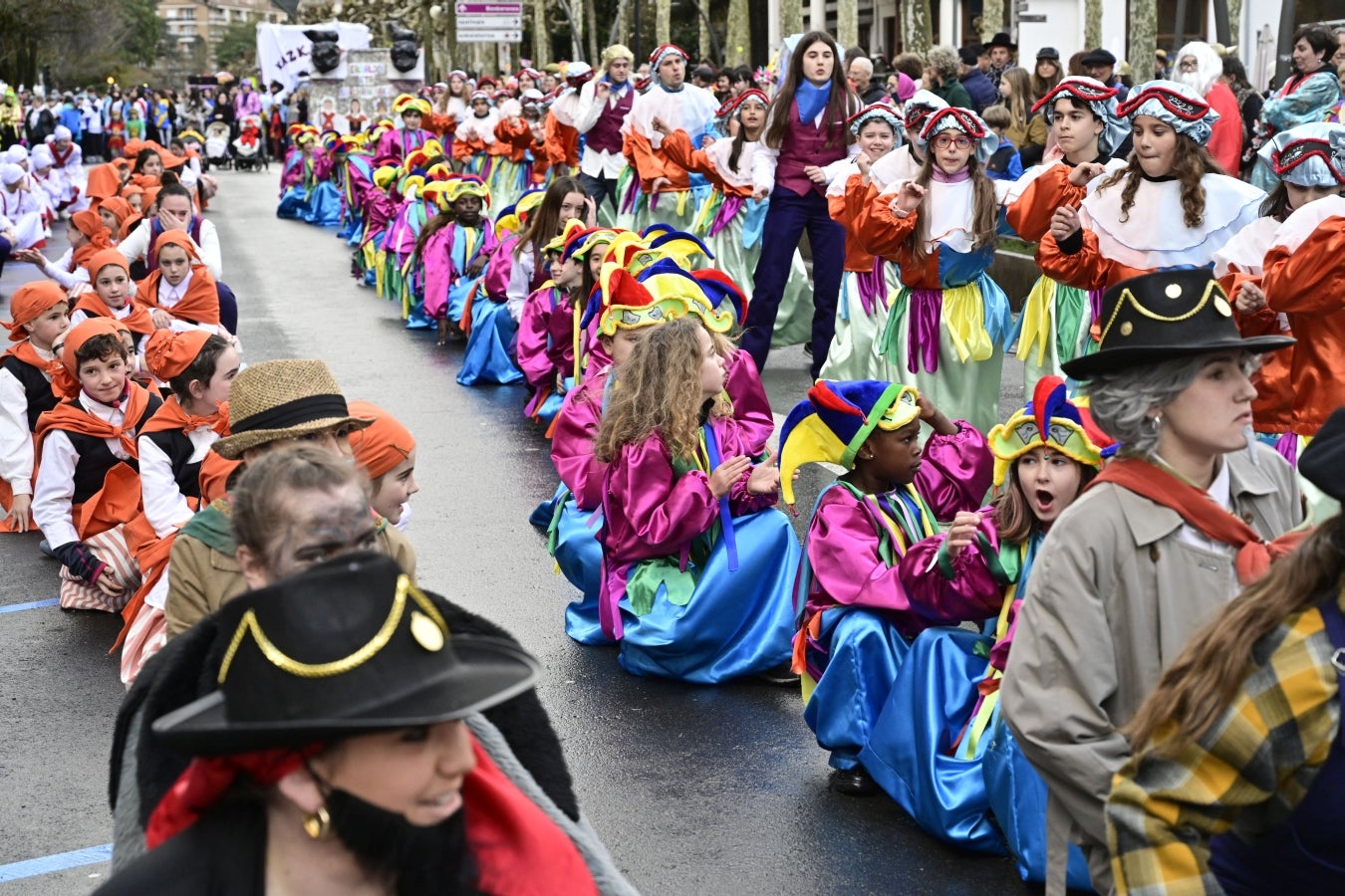 La imaginación gana a la lluvia y al viento en Tolosa