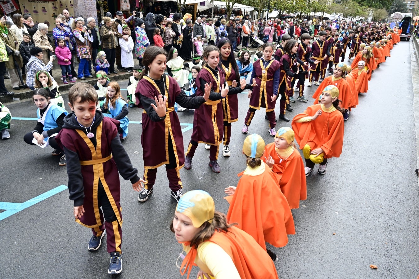 La imaginación gana a la lluvia y al viento en Tolosa