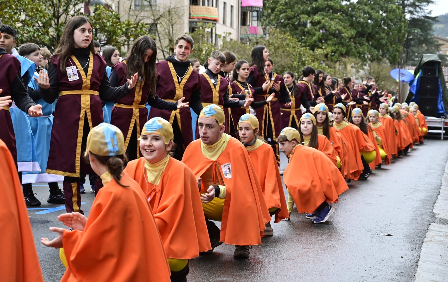 La imaginación gana a la lluvia y al viento en Tolosa