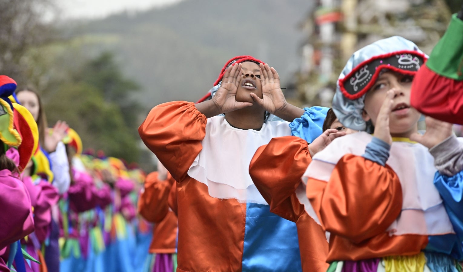 La imaginación gana a la lluvia y al viento en Tolosa