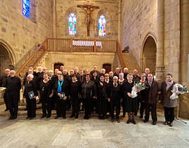 Salbatore Abezbatza kontzertuaren ostean.