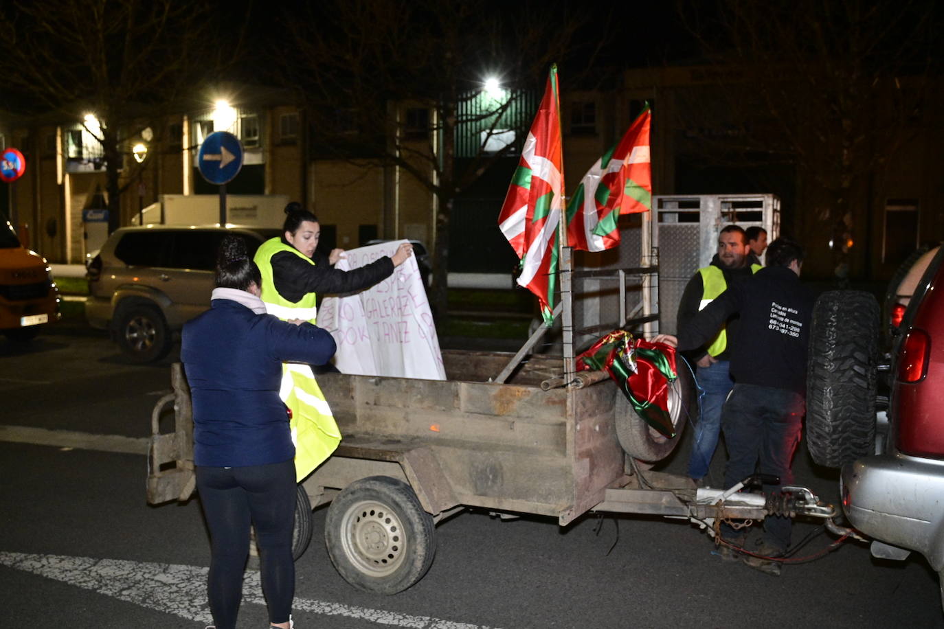 Las &#039;tractoradas&#039; llegan a Gipuzkoa