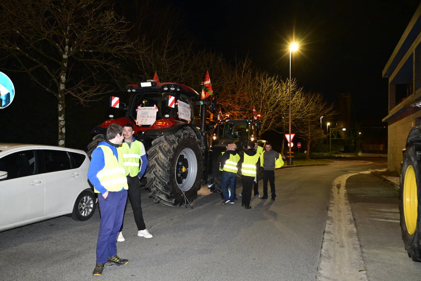 Las &#039;tractoradas&#039; llegan a Gipuzkoa
