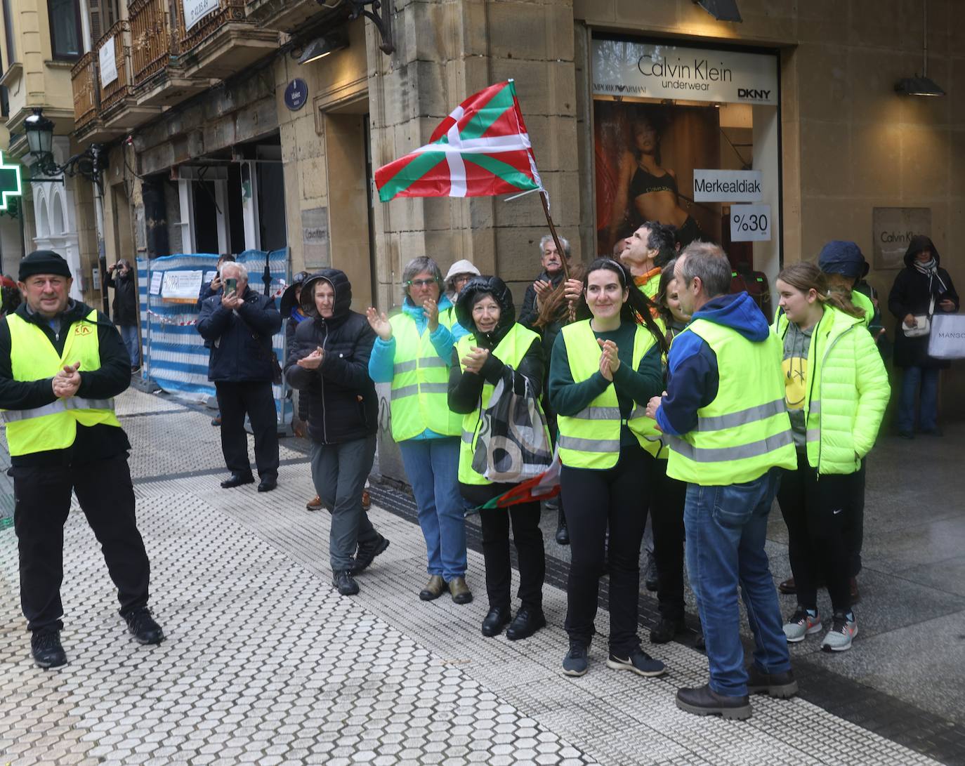 Las &#039;tractoradas&#039; llegan a Gipuzkoa