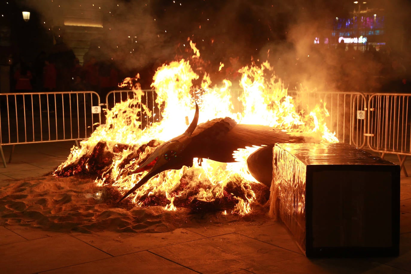 El entierro de la sardina de Irun, en imágenes