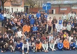 Gaur egin dute aurkezpena Azpeitiko Ikastola Ikasberrin eta haurren inplikazioa izan du ekitaldiak.