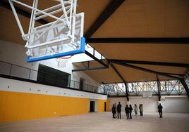 La pista deportiva que utilizarán los alumnos de Orixe Ikastola.