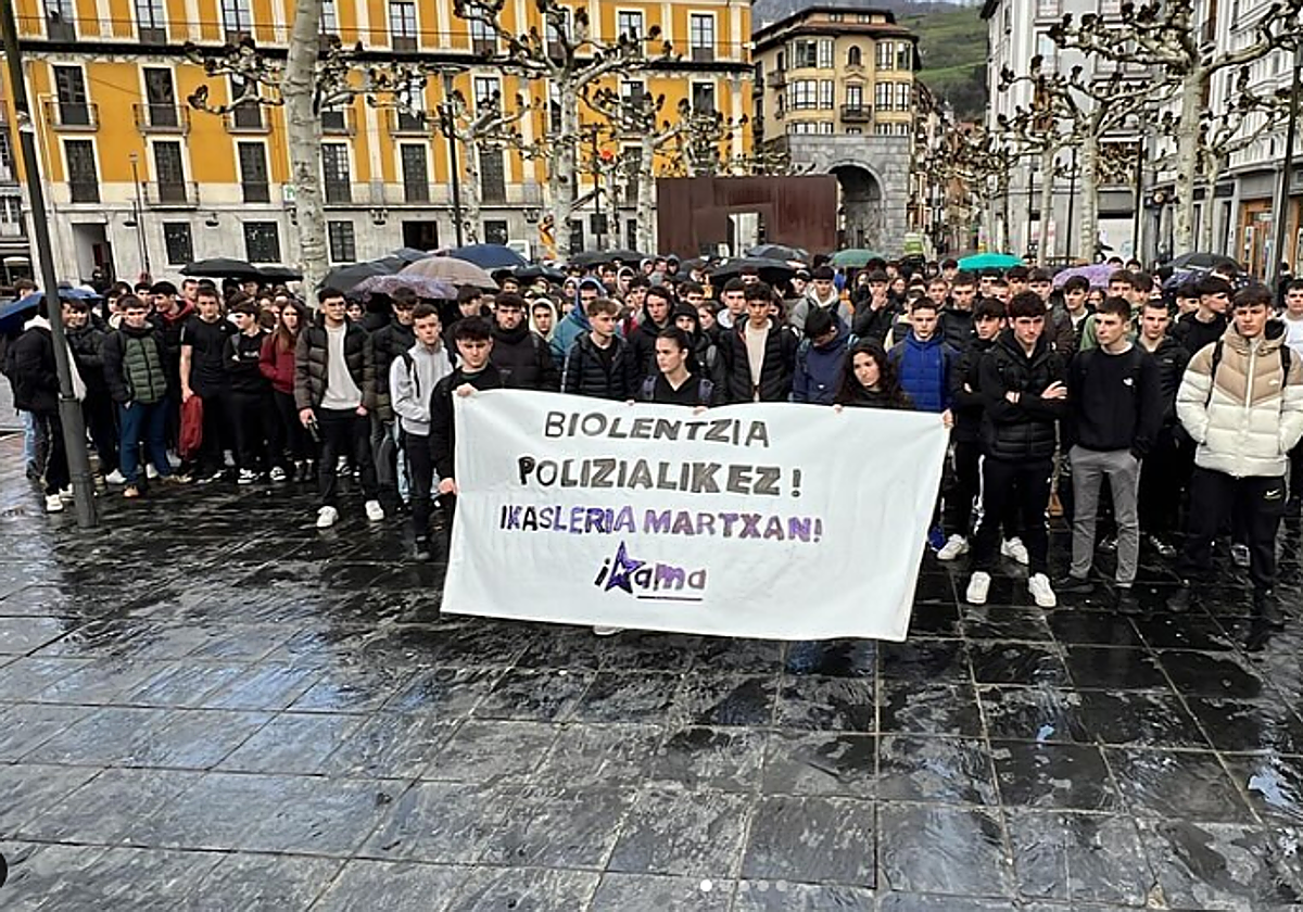 Concentración este viernes en Tolosa contra la «violencia policial»