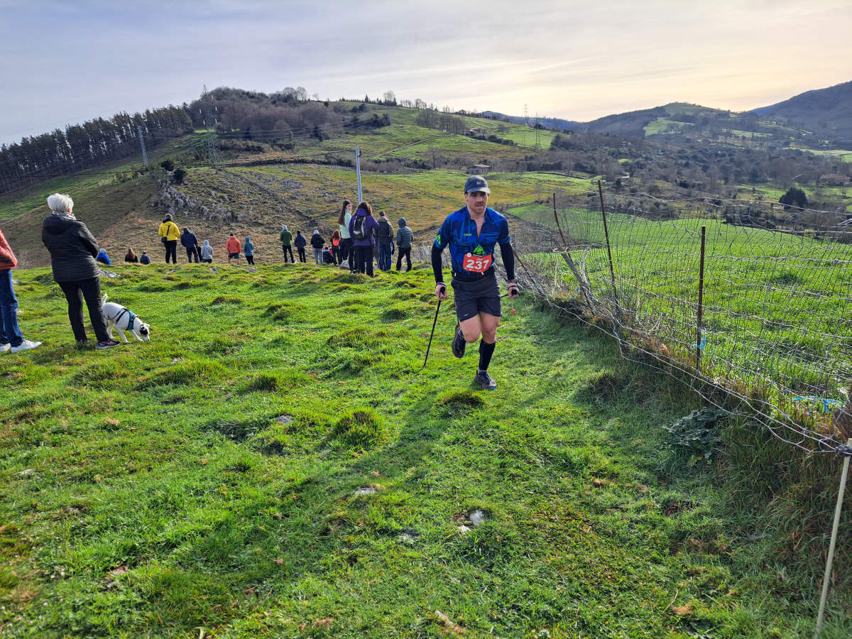 Iraitz Legorburu eta Oihana Zubillaga nagusi Zaldei bidea lasterketan