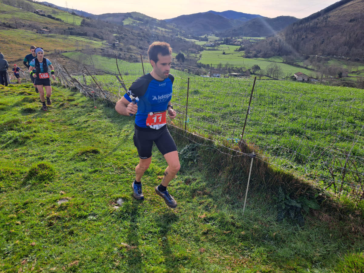 Iraitz Legorburu eta Oihana Zubillaga nagusi Zaldei bidea lasterketan