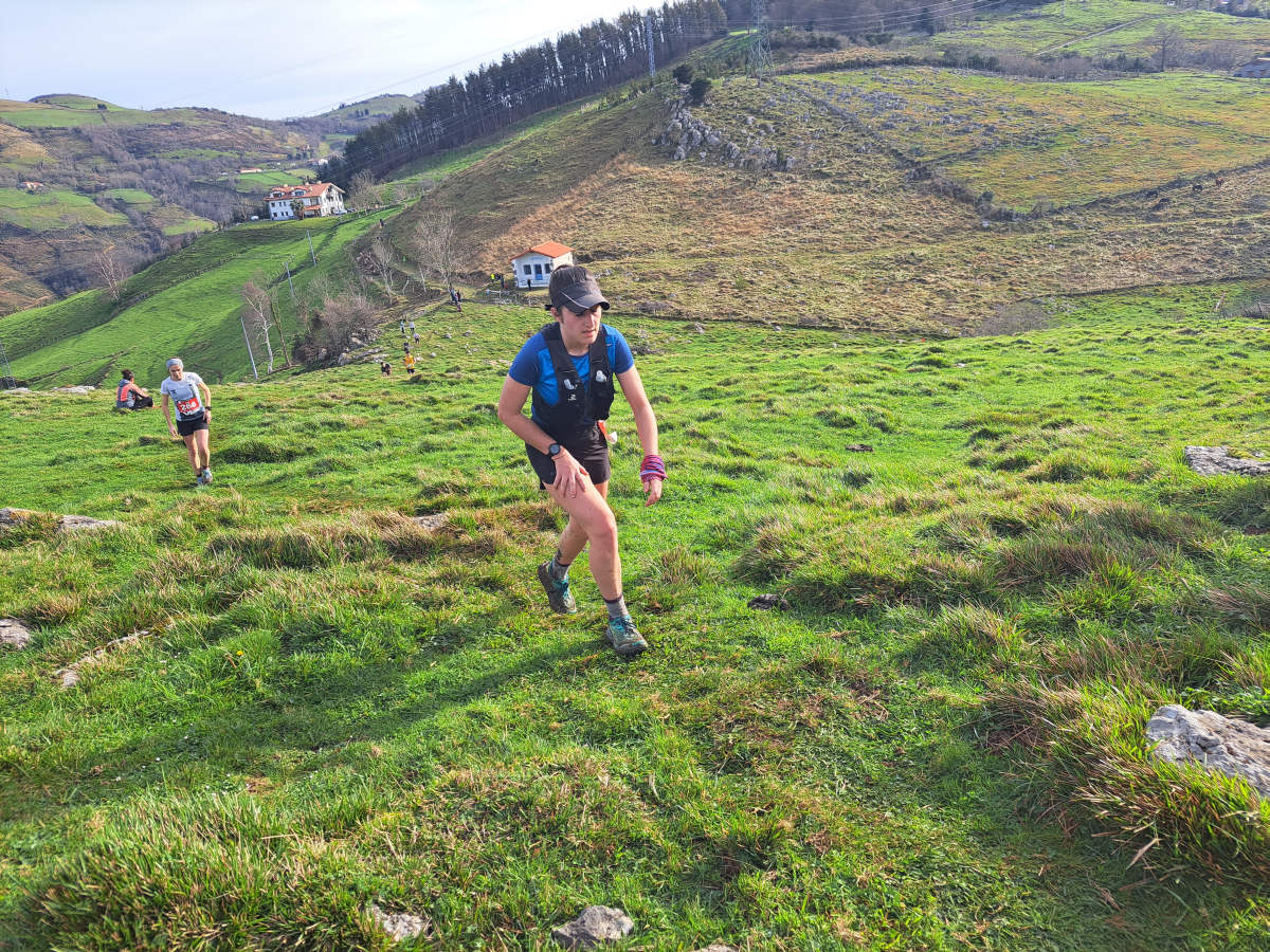 Iraitz Legorburu eta Oihana Zubillaga nagusi Zaldei bidea lasterketan